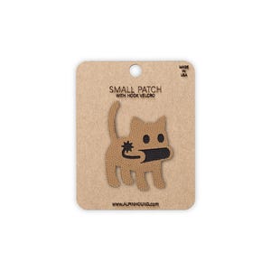 Bomb Cat Tactical Patch Coyote and Black Small