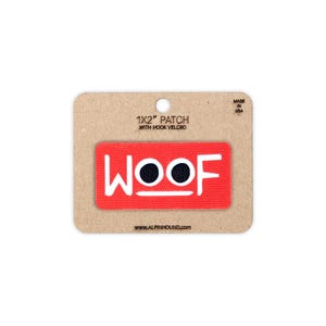 WOOF Tactical Patch 1X2