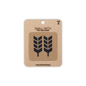 Wheat Tactical Patch Small Coyote Black