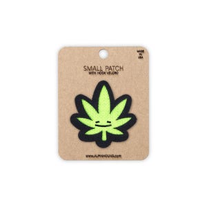Pot Leaf Tactical Patch Small 1.5"