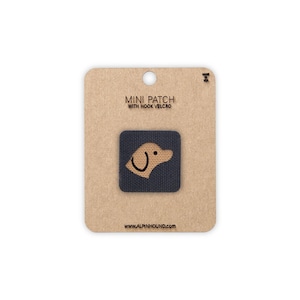 Labrador Head Tactical Patch Mini 1X1