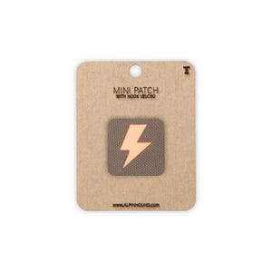 Mini Ranger and Reflective Orange Lightning Bolt Tactical Patch