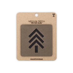 Tree Tactical Patch Medium Ranger and Black