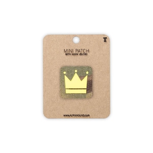 Parche táctico Crown Mini Multicam y reflectante amarillo