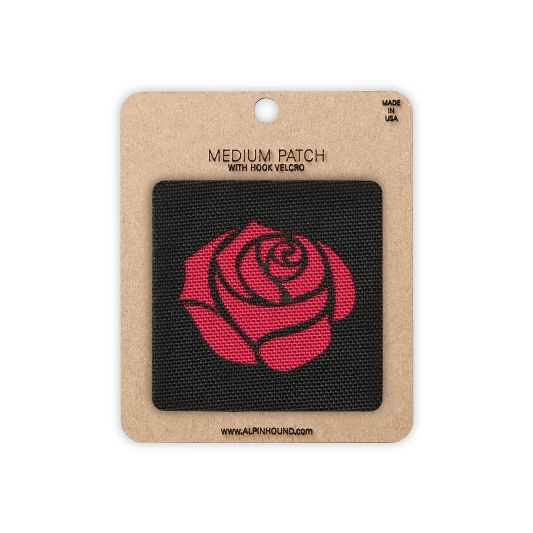 Fort Rose Patch Rose Tactical Patch Medium 2X2 - Etsy