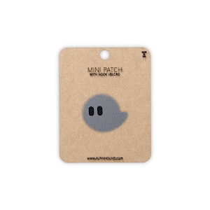 Baby Ghost Tactical Patch Mini Wolf Gray and Black