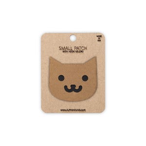 Cat Head Tactical Patch Coyote and Black Small