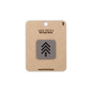 Tree Tactical Patch Mini Wolf and Black 1X1