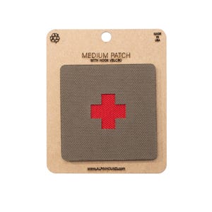 Medical Tactical Patch Ranger and Red Medium
