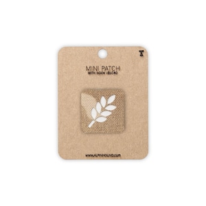 Wheat Tactical Patch Mini Multicam and White