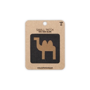 Camel Tactical Patch Small Black and Coyote