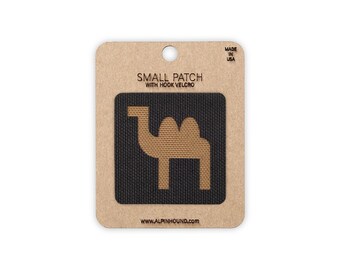 Camel Tactical Patch Small Black and Coyote