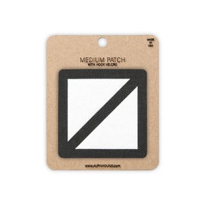 Diagonal Tactical Patch Medium 2X2