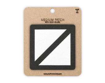 Diagonal Tactical Patch Medium 2X2