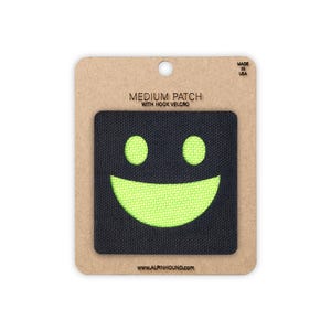 Smiley Face Tactical Patch Medium