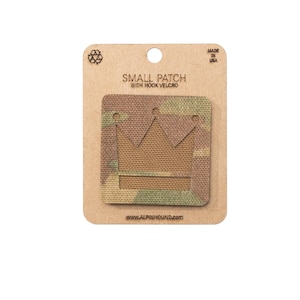 Crown Tactical Patch Small Multicam and Coyote