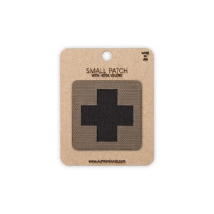 Medical Cross Tactical Patch Small Ranger and Black