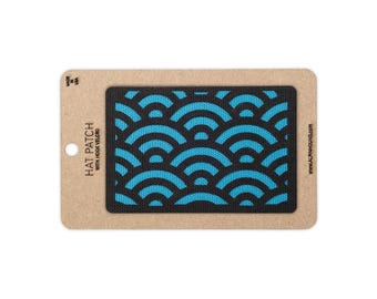 Seigaiha Wave Tactical Patch Large 3X2