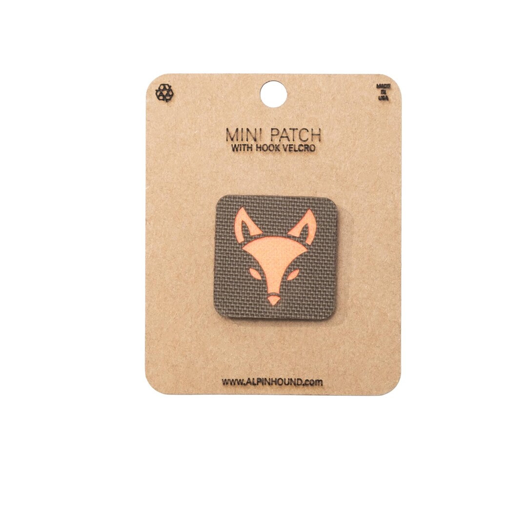 Fox Face Tactical Patch Mini Ranger and Reflective Orange - Etsy