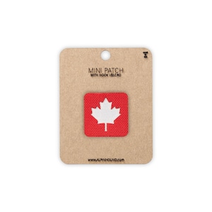 Canadian Maple Leaf Tactical Patch Mini