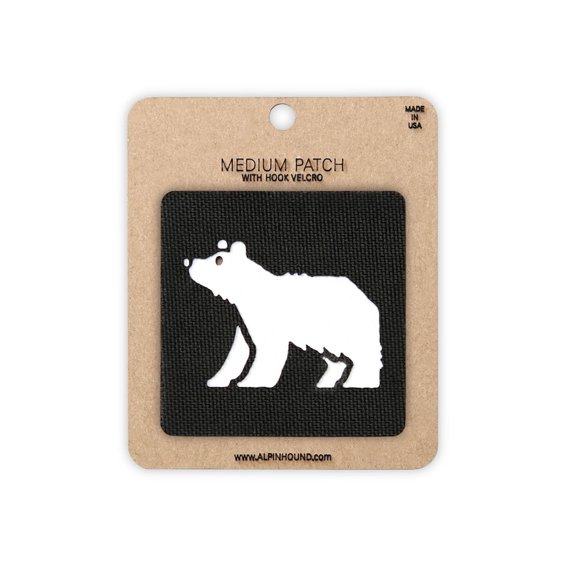 Polar Bear Tactical Patch 2X2 image 1