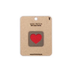 Heart Tactical Patch Mini 1X1
