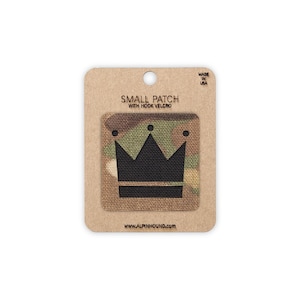 Crown Tactical Patch Small Multicam and Black