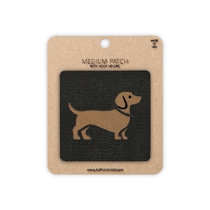 Dachshund Tactical Patch – 2x2” Medium