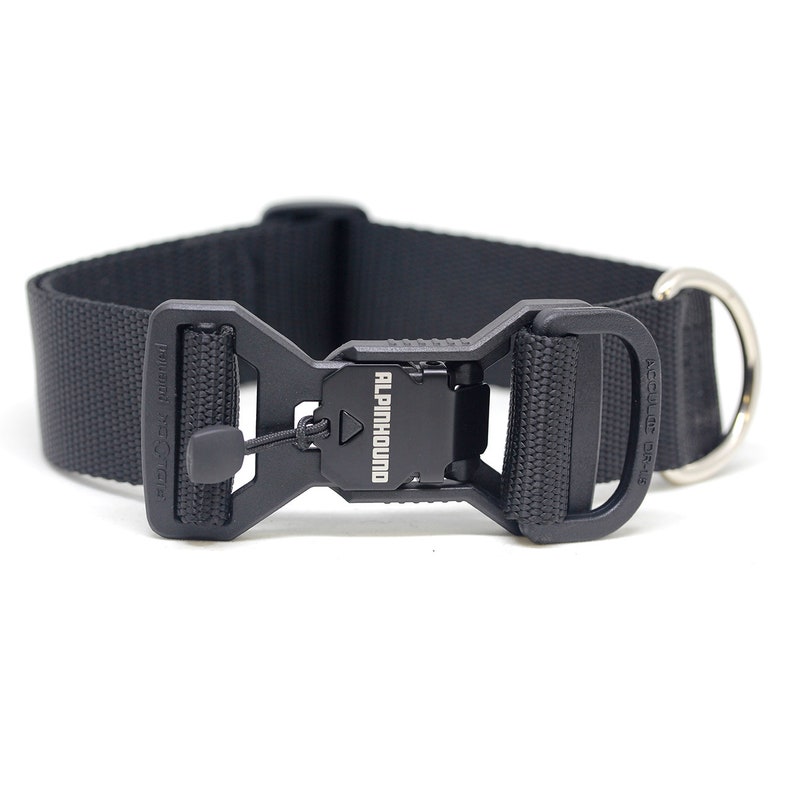 1.5 Inch Dog Collar with Fidlock® VBuckle Zip Pull Etsy