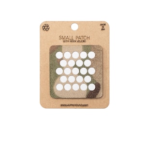 Circle Array Tactical Patch Small Multicam and Reflective Silver