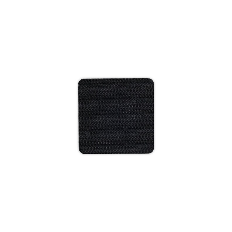 Honeycomb Array Tactical Patch Small Black and Orange image 3