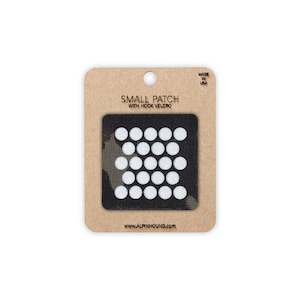 Small Multicam Black and Reflective Silver Circle Array Tactical Patch