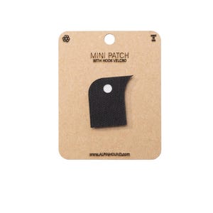 Bird Head Tactical Patch Mini Black and White