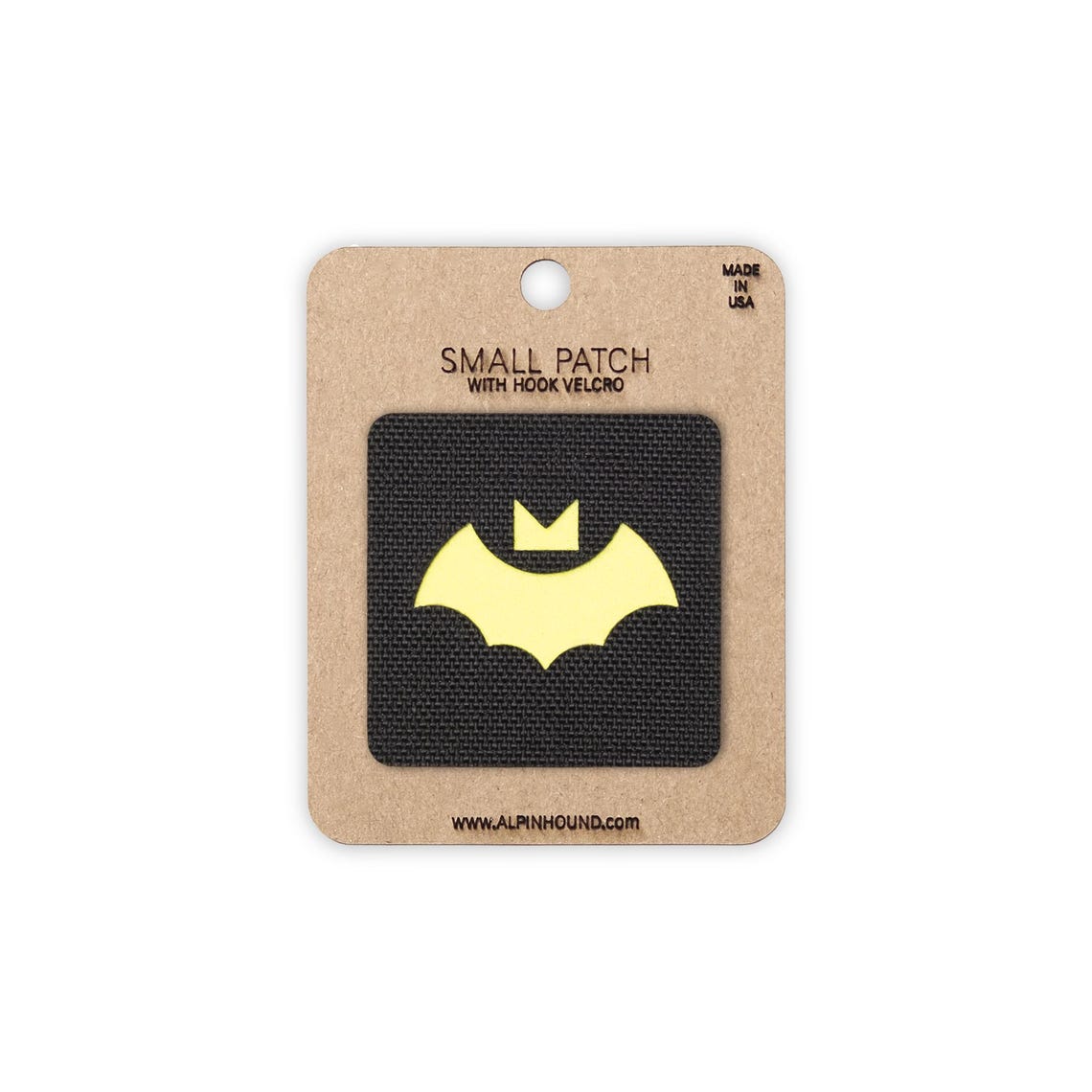 Bat Tactical Patch Small Black and Reflective Yellow - Etsy