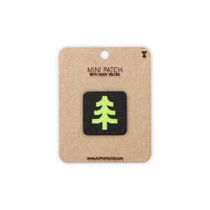 Evergreen Tree Tactical Patch Mini 1X1
