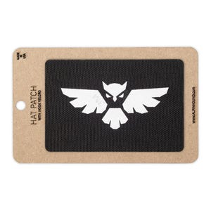 Flying Owl Tactical Hat Patch 2x3 inch