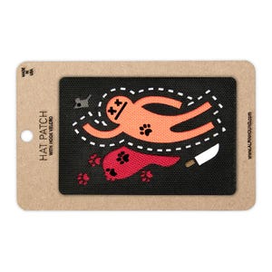 Crime Scene Tactical Hat Patch Large 3X2