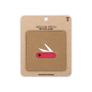 Army Knife Tactical Patch 2X2 Medium