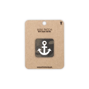 Ship’s Anchor Tactical Patch – 1x1"