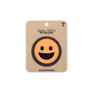Smiley Face Tactical Patch Small 38MM