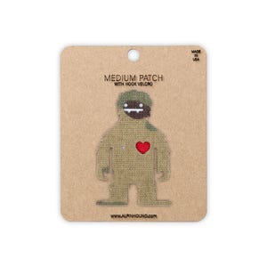Love Squatch Tactical Patch Medium Multicam