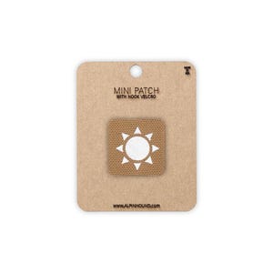 Sun Tactical Patch Mini Coyote and Reflective Silver