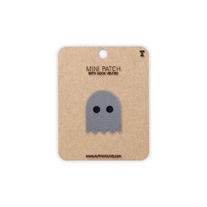 Happy Ghost Tactical Patch Mini Wolf Gray and Black