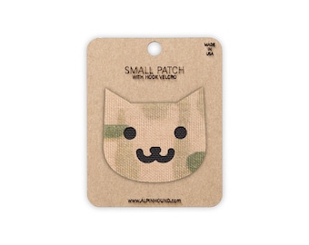 Cat Head Tactical Patch Multicam and Black Small