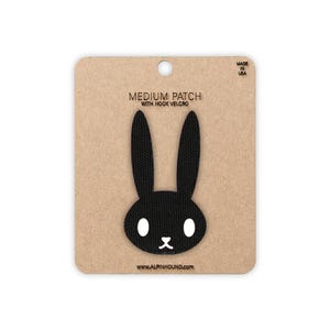 Black and White Bunny Tactical Patch