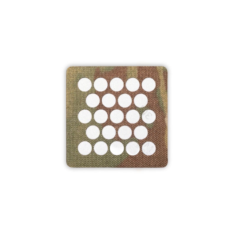 Circle Array 2 Tactical Patch Medium Multicam and Reflective Silver afbeelding 2