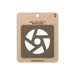 Camera Shutter Tactical Patch Medium 2X2