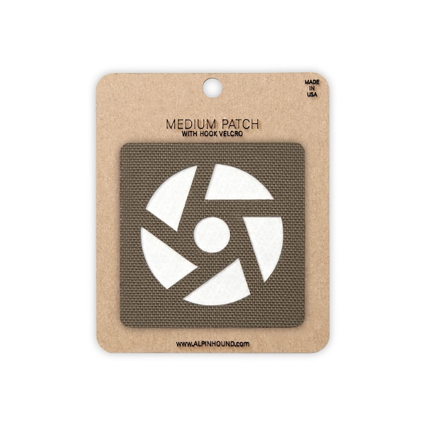 Camera Shutter Tactical Patch Medium 2X2