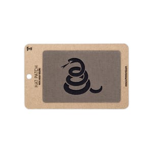 Gadsden Snake Tactical Hat Patch 2x3 inch