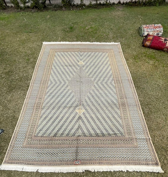 KOSTENLOSER VERSAND 8 X 11 Fuß Atemberaubende Super Feine Qualität Hereka Türkischen Bereich Größe Teppich